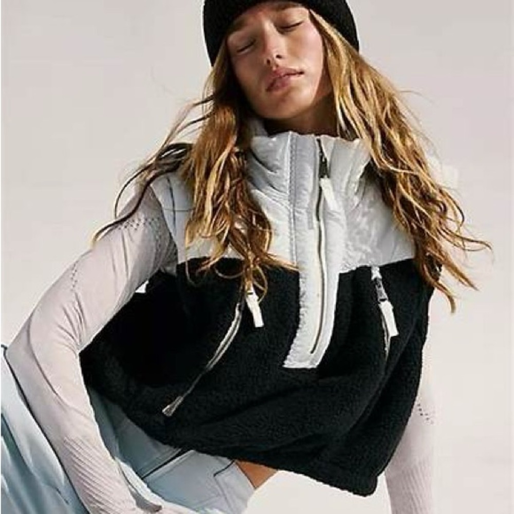 FP Movement by Free People Fleece Crop Vest